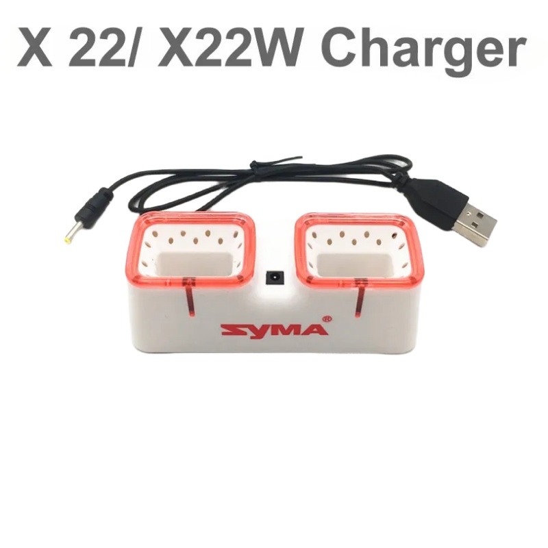 Hota D6 Pro Dual Lipo Charger - SYMA X22 X22W X22SW เครื่องชาร์จเร็วแบบ USB