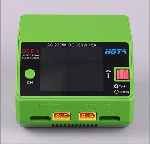 HOTA D6 Pro เครื่องชาร์จสมาร์ท - Hota D6 Pro Dual Lipo Charger บทวิจารณ์และราคา