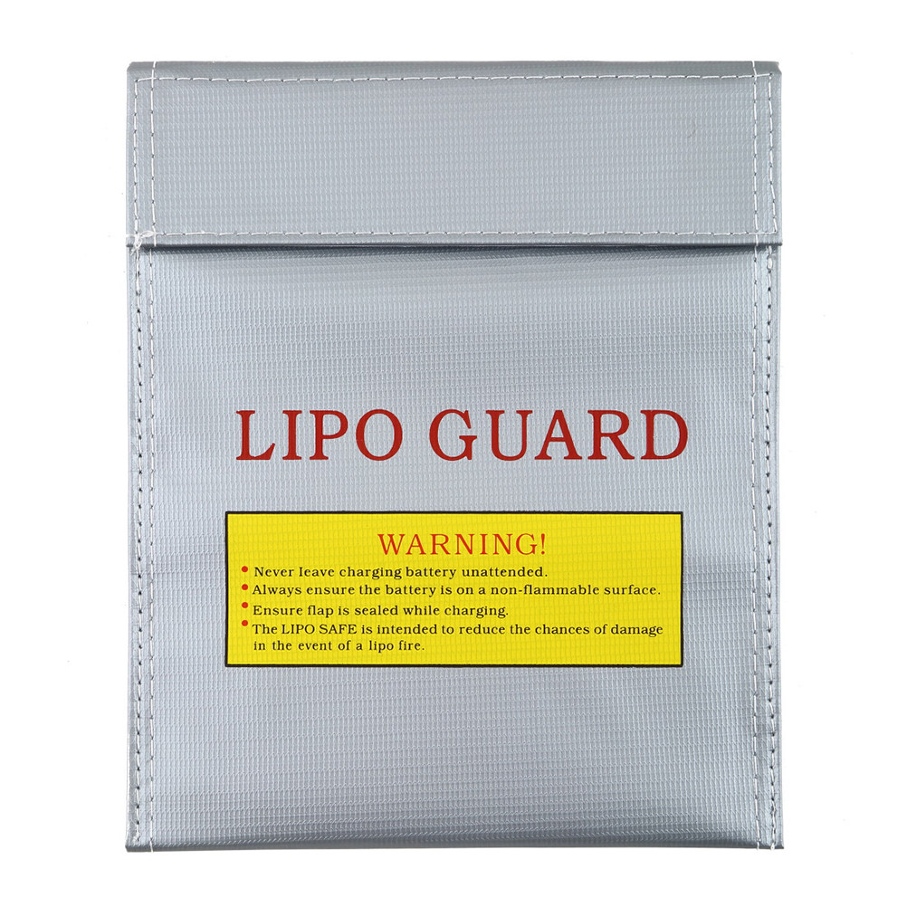 กระเป๋าเก็บแบตเตอรี่ลิโพแบบทนไ - Lipo Battery Fireproof Safety Charge Box บทวิจารณ์และราคา