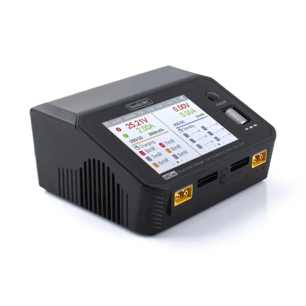 ToolkitRC M6DAC เครื่องชาร์จแล - Toolkitrc M6Dac Smart Charger บทวิจารณ์และราคา