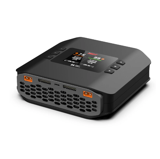 เครื่องชาร์จแบตเตอรี่ลิเธียมอั - Isdt K4 Dual Lipo Charger บทวิจารณ์และราคา