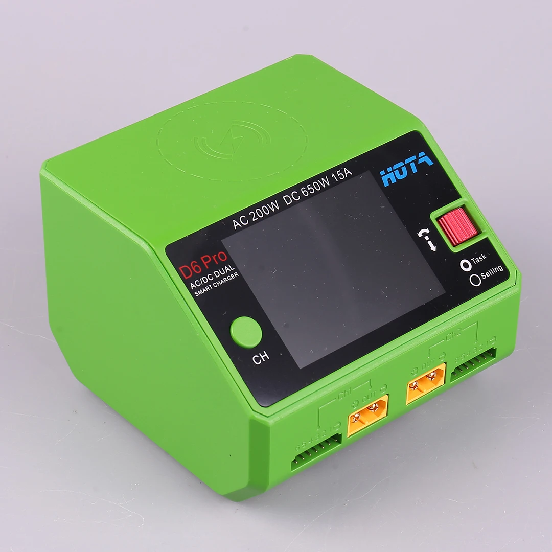 HOTA D6 Pro เครื่องชาร์จแบตเตอ - Hota D6 Pro Dual Lipo Charger บทวิจารณ์และราคา