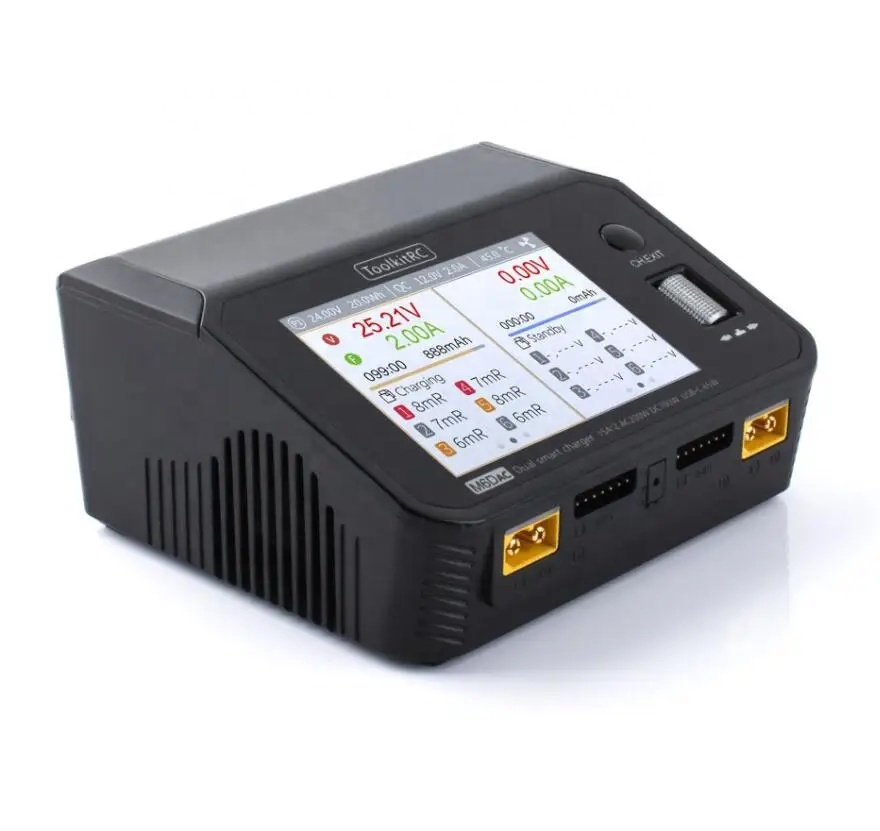 เครื่องชาร์จ/ดิสชาร์จแบตเตอรี่ - Toolkitrc M6Dac Smart Charger บทวิจารณ์และราคา
